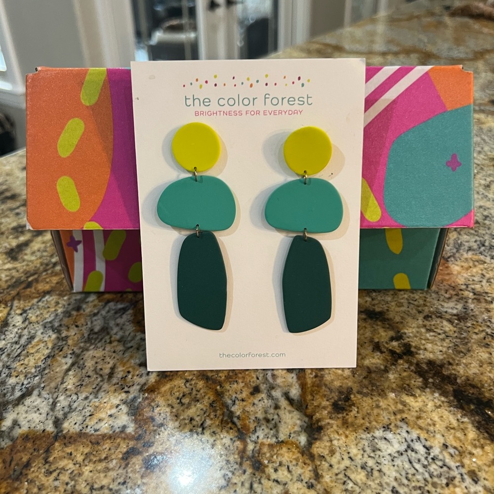 Lightweight Clay Earrings- New